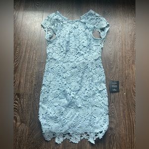 Lulus Backless Bodycon Lace Dress